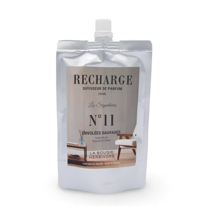 Recharge parfumée 200ml N°11 (sans flacon avec 10 tiges)