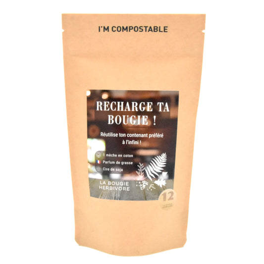 Recharge Ta Bougie parfumée – Signature N°12 : Tendre Étreinte 🌹