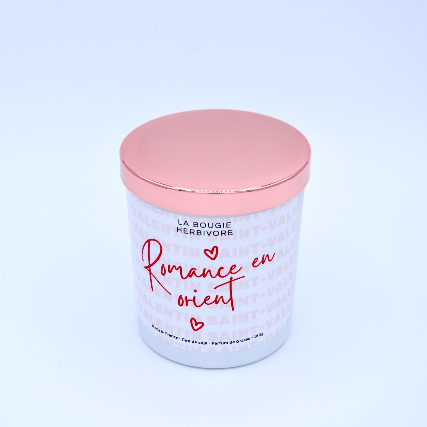 Bougie parfumée Saint-Valentin "Romance en Orient" 200ml