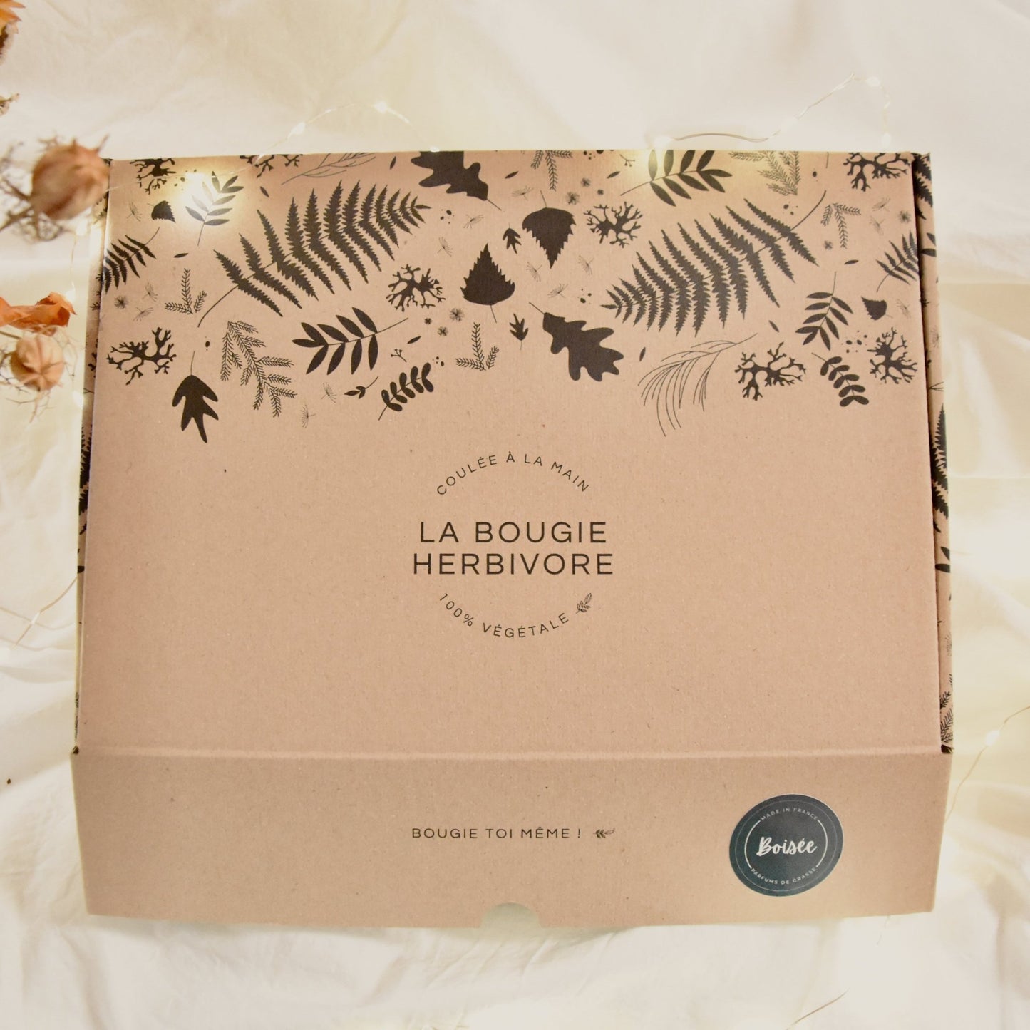 BOX DIY : Kit pour fabriquer ses bougies (Boisée) - La Bougie Herbivore