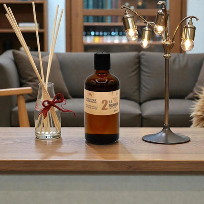 Diffuseur à bâtonnet de parfum café Vanille : No. 2 ILE BOURBON
