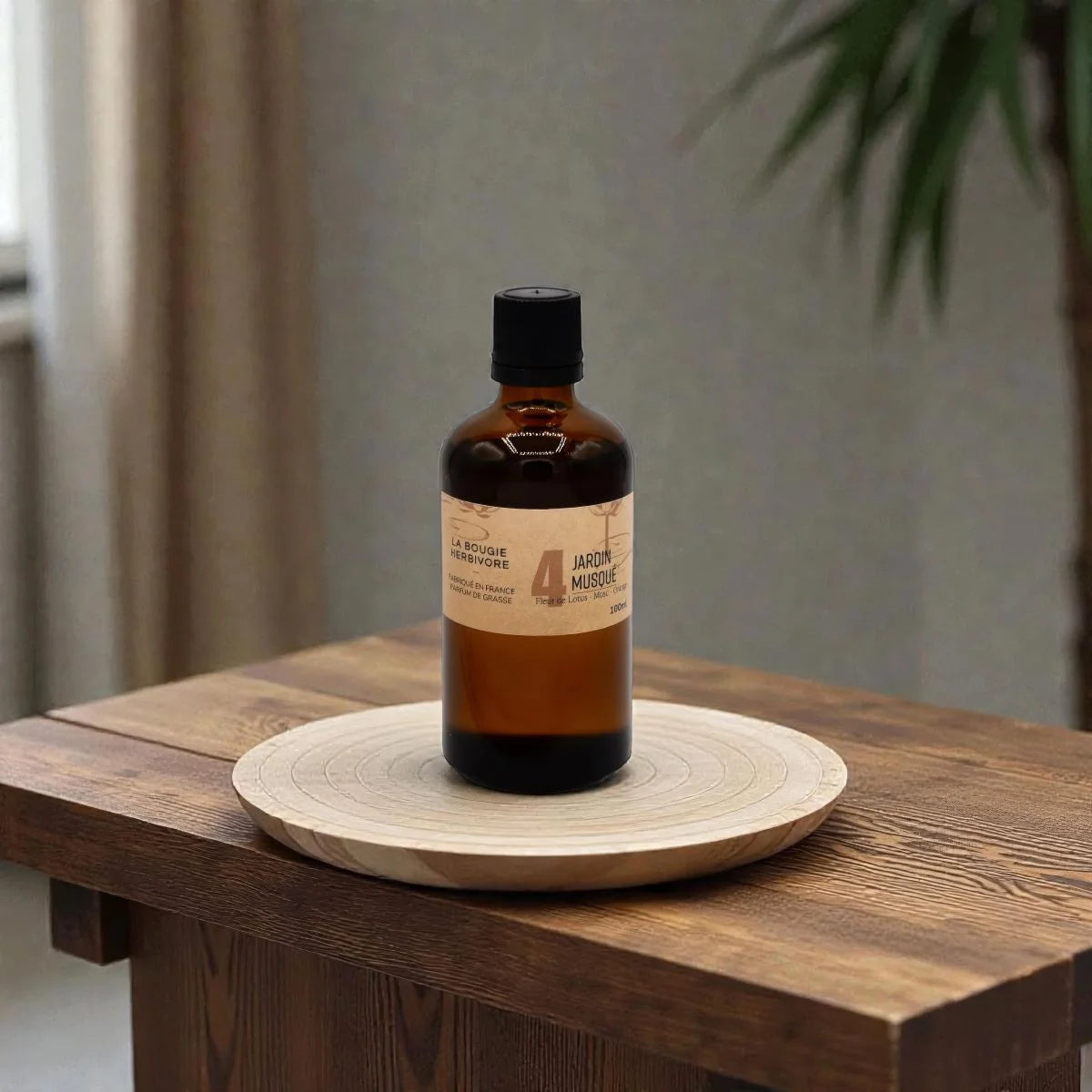 Diffuseur parfum musc orange No. 4 JARDIN MUSQUE - Fleur de Lotus + Musc + Orange