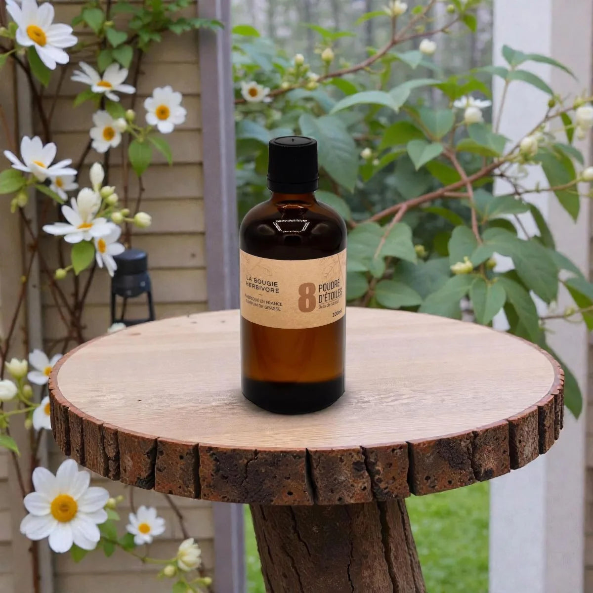 Diffuseur parfum bois de santal Jasmin : No. 8 POUDRE D'ETOILES