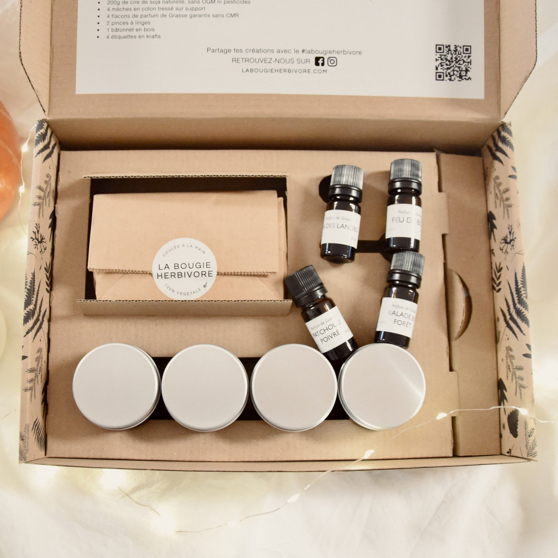 Pack d'implantation 8 BOX DIY Kit pour fabriquer ses bougies - La Bougie Herbivore